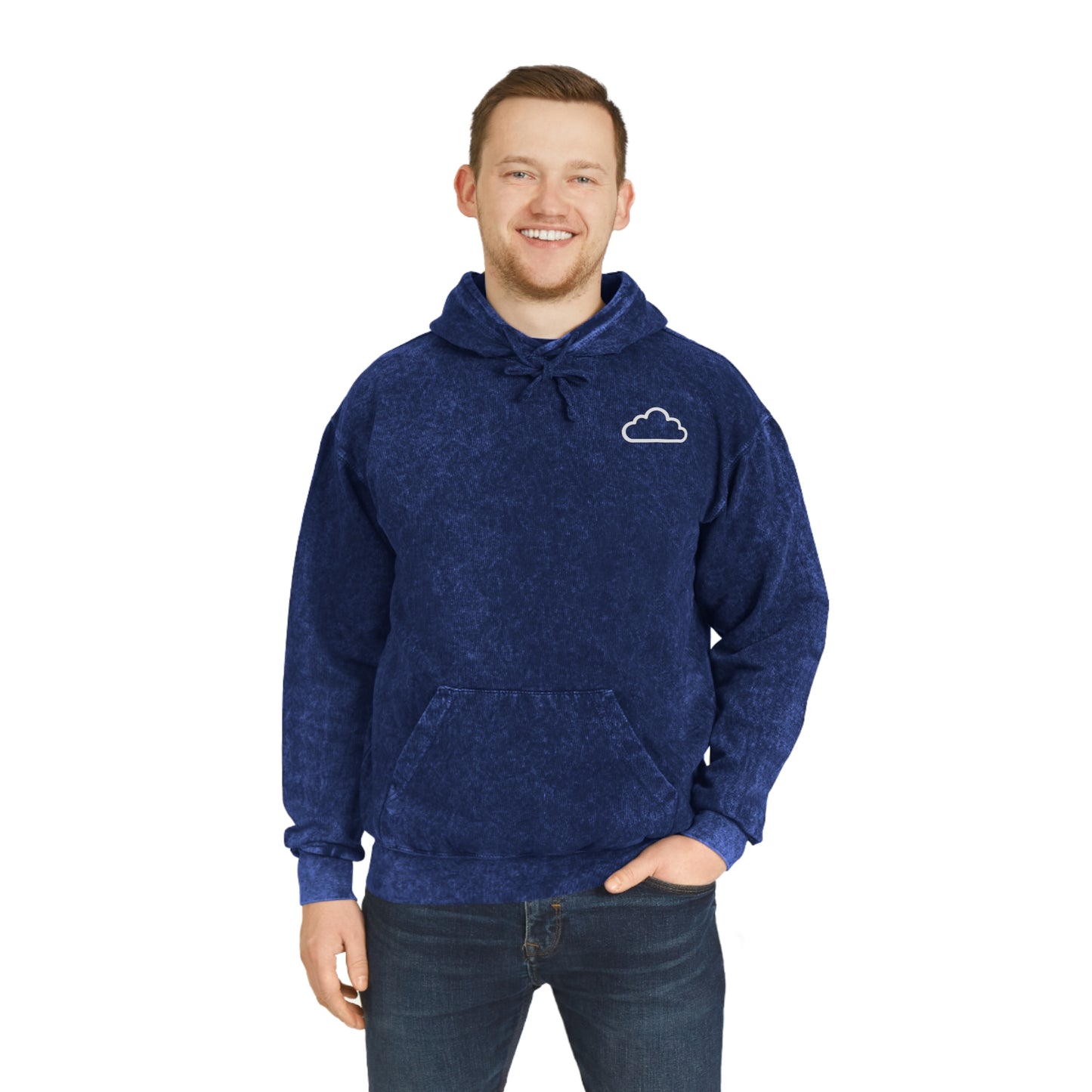 Mineral Wash Gym Hoodie