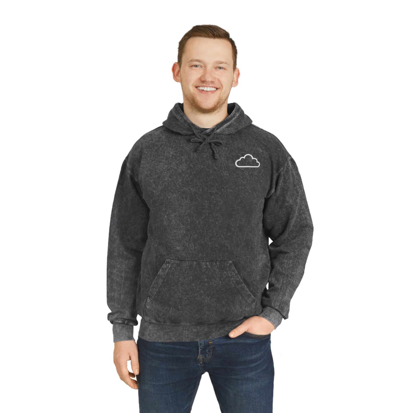 Mineral Wash Gym Hoodie